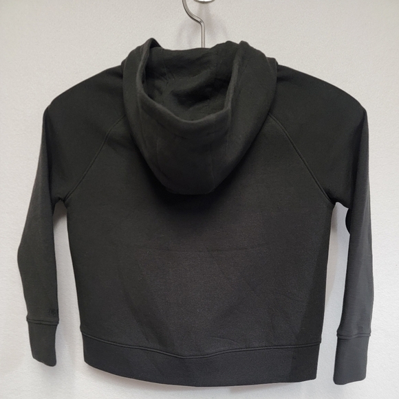 DSG Girls/youth Size XS (6-7) Sports Fleece Full Zip In Pure Black - Picture 2 of 9